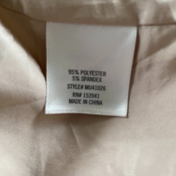 Miami Faux Fur Cropped Tan Jacket Sz Sm - Picture 7 of 12